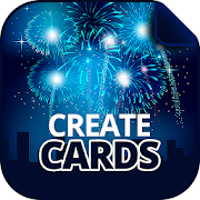 Make New Year's card  Icon