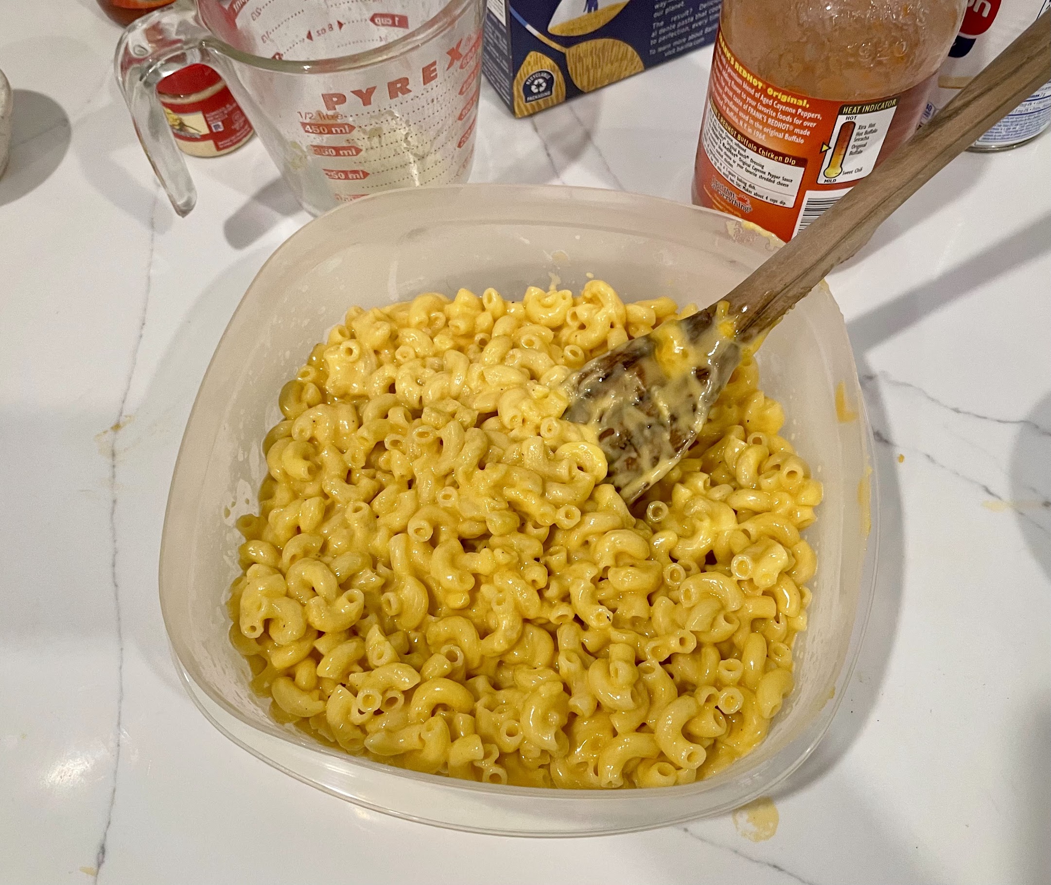 homemade stove-top mac and cheese