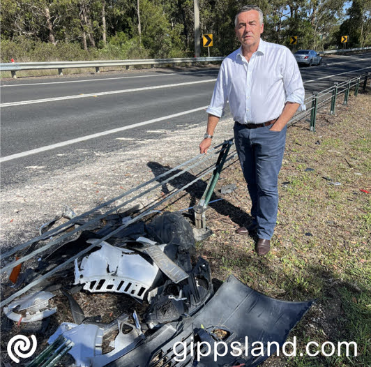 Federal Member for Gippsland Darren Chester says important Princes Highway projects have stalled and the Minister for Transport is refusing to answer questions on future funding plans