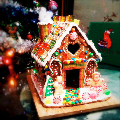 Gingerbread House, guide, hansel and gretel, homemade, how to make, recipe, step by step, 自製, 薑餅屋,