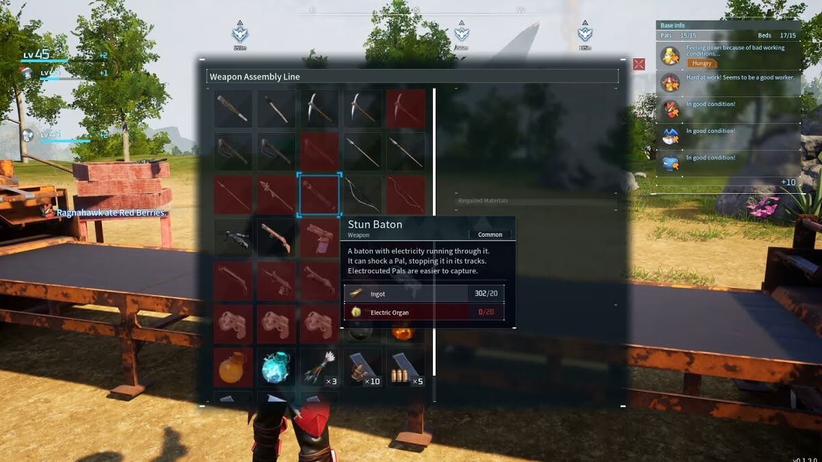 How to Fix Palworld Stun Baton and Catch More Pals