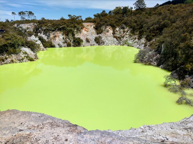 Waiotapu Thermal Wonderland Roto Karikitea acid pool