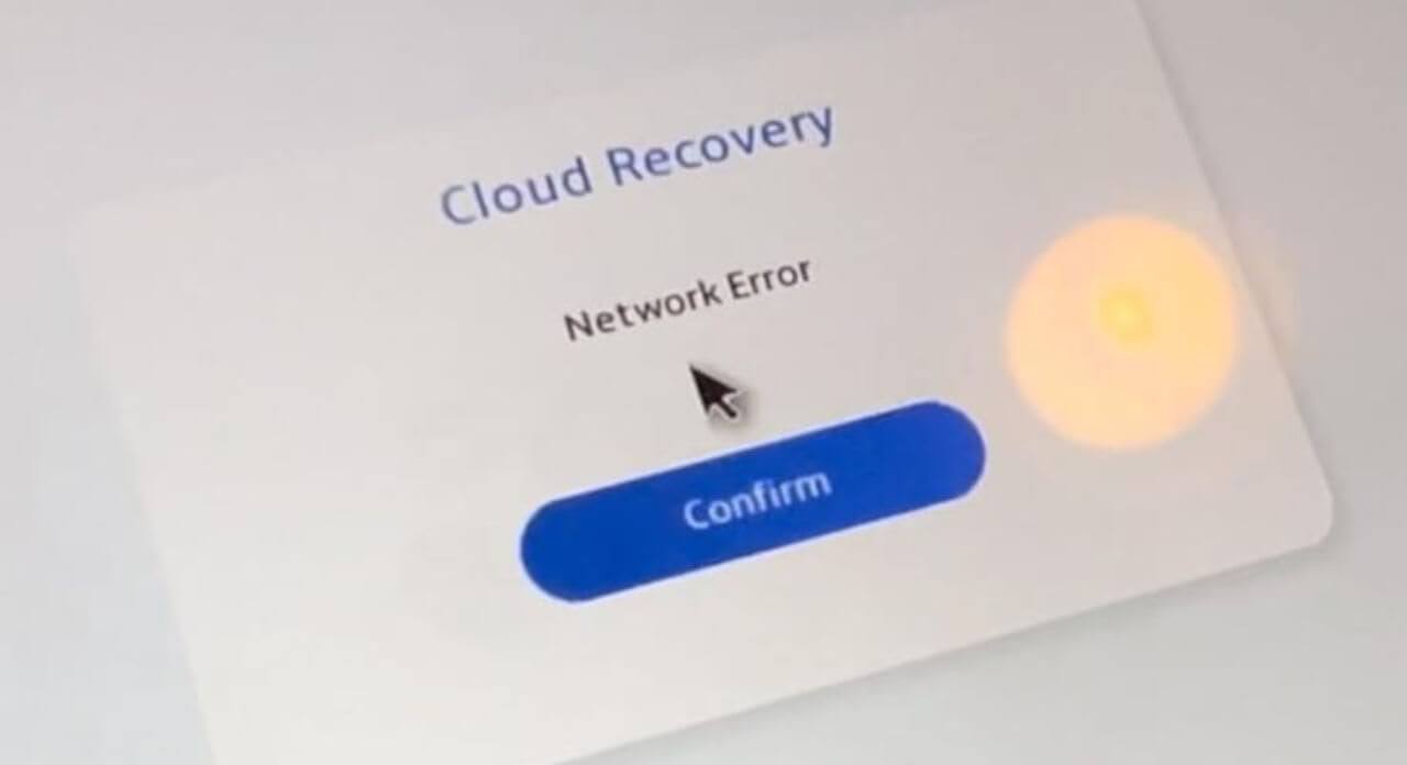 Resolve ASUS ROG Ally Cloud Recovery Network Error