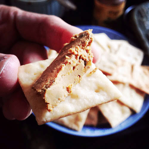 Sea, Salt, White, Pepper, Crackers,, recipe, chinese style, wheat thins,  海鹽, 白胡椒, 脆餅