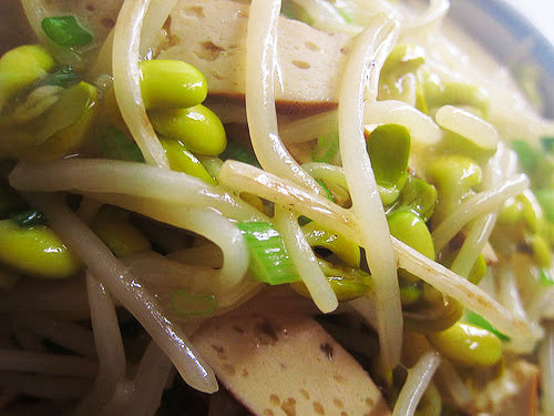 chinese, recipe, Soybean Sprouts, sprouts, stir fry, stir-fry, tofu, vegetable, 清炒, 大豆芽, 豆幹