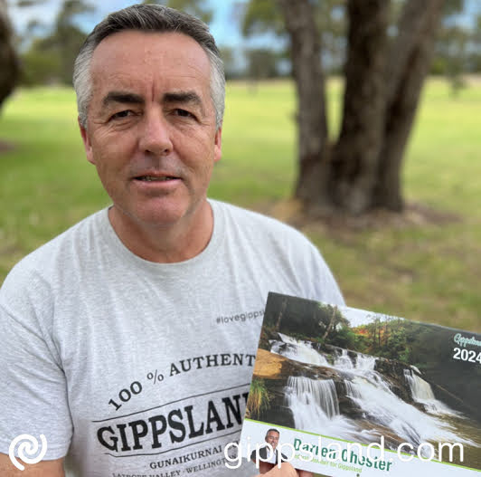 Local MP Darren Chester said the 2024 #lovegippsland calendars are now available throughout Gippsland