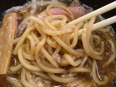 スシロー新潟背油醤油ラーメン