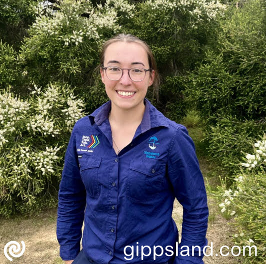 Gippsland Water Wastewater Treatment Compliance Specialist Taylor Woods is broadening her experiences to become a mentor for women in science