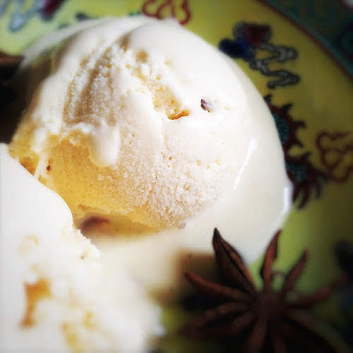 ice cream, recipe, Star Anise, 八角, 冰淇淋, 雪糕, spice infused, spice, infusion