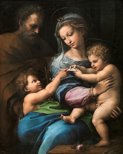 Pintura Madonna della Rosa