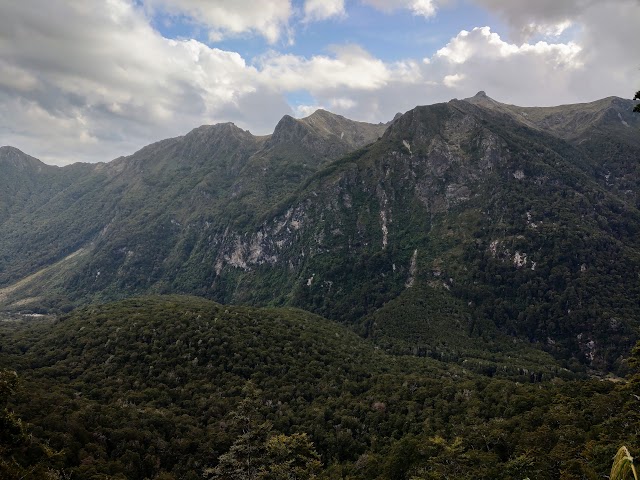 Fiordland National Park mountains