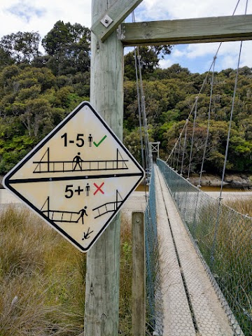 Maori Beach Foot Bridge