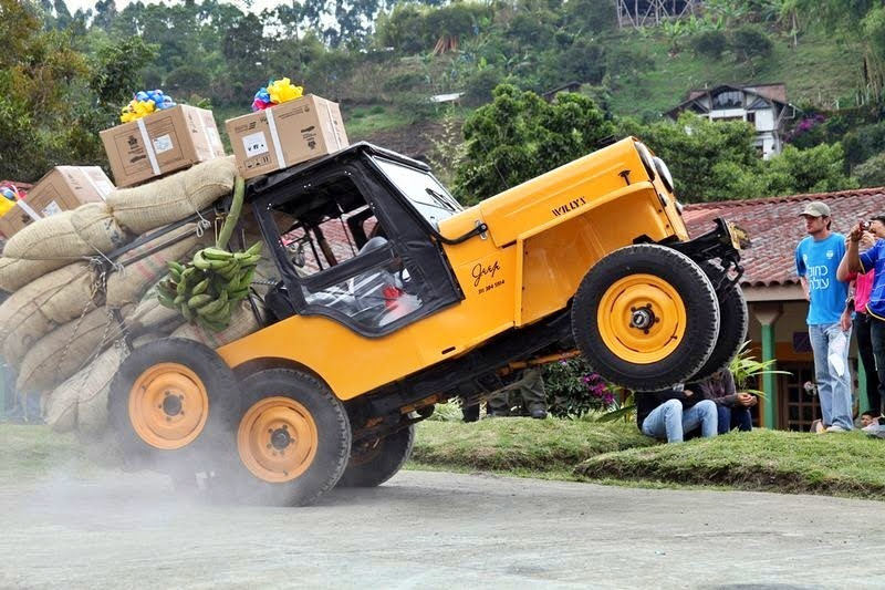 Yipao, as mulas mecânicas colombianas