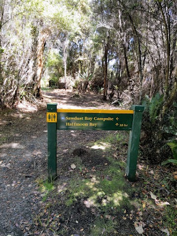 Stewart Island Sawdust Bay Campsite