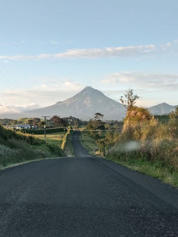 Mount Taranaki from the road