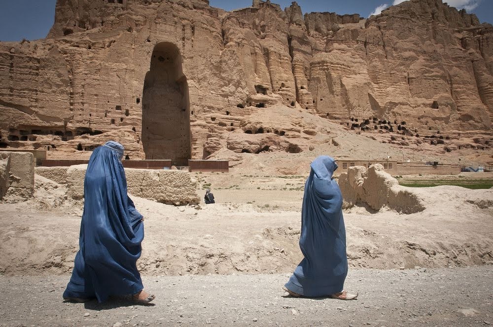 Os Budas destruídos de Bamiyan