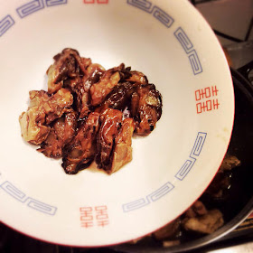 蠔豉,dried mushroom,braised,cantonese,fat choy,Black Sea Moss,feast,好市發財,Dried Oysters,燒肉,燜,髮菜,chinese new year,Roast Pork