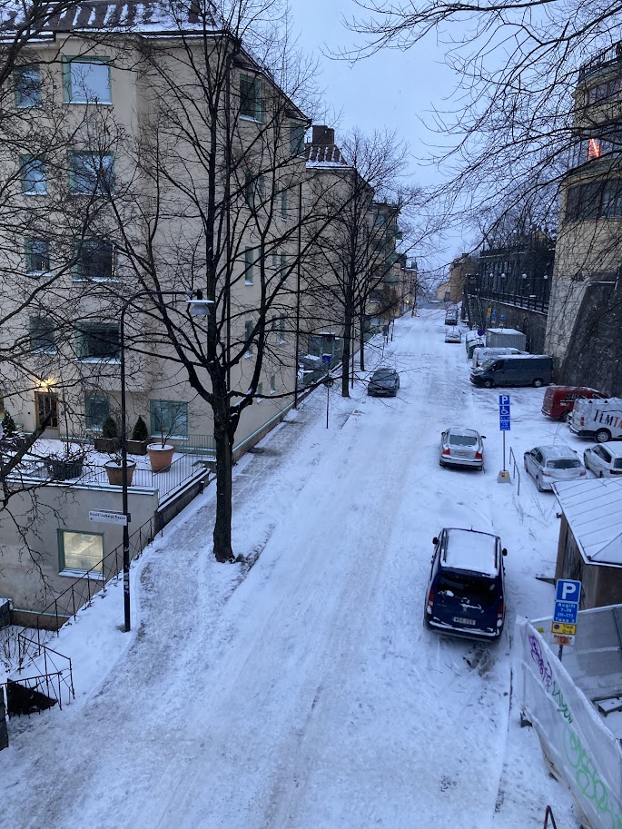 Стокгольм зимой