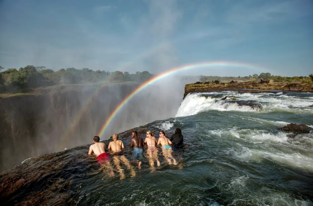 Devil's Pool: A piscina do diabo das Cataratas Vitória