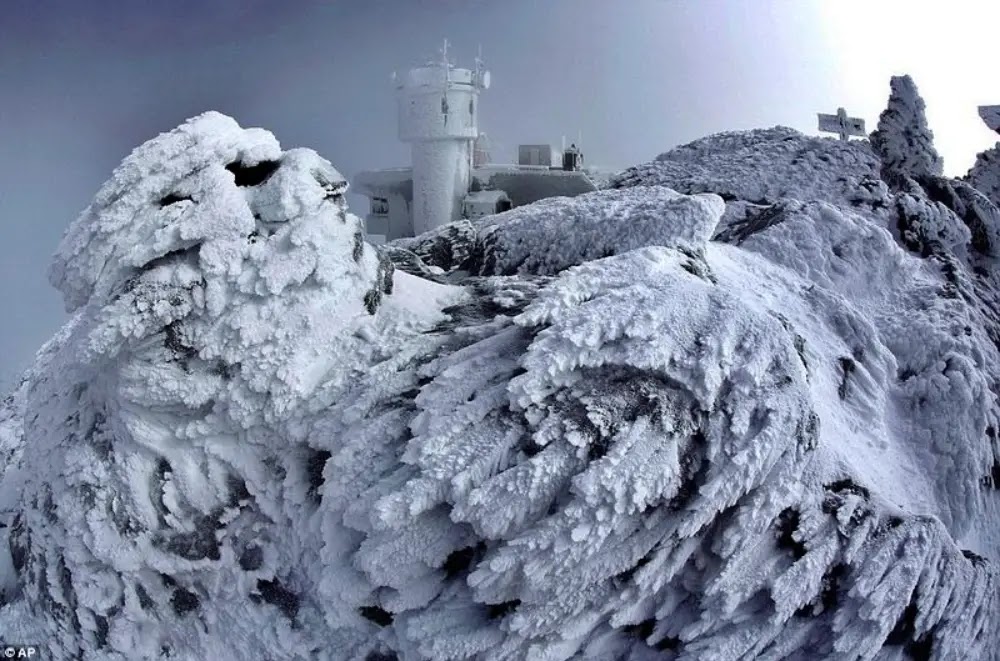 Monte Washington, o lugar do pior clima do Mundo