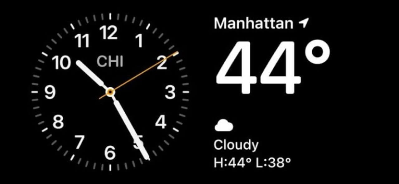 How to Fix Missing Rainy Weather Temperature on iPhone Standby Widget