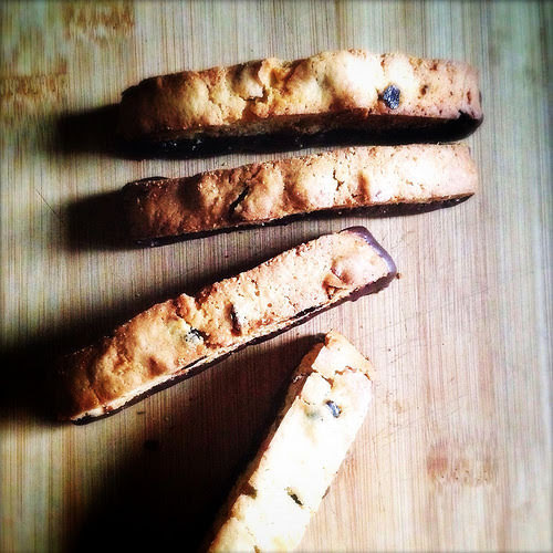 Chocolate, Dipped, Biscotti , 巧克力, 意大利, 脆餅, recipe, italian, cookie, double baked