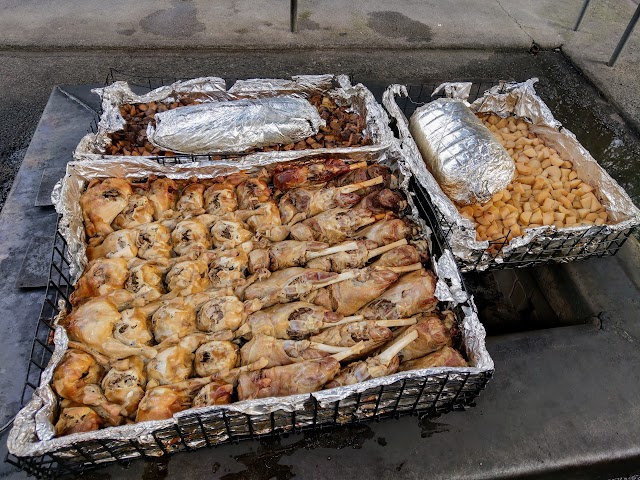 Mitai Maori Village hangi Maori food