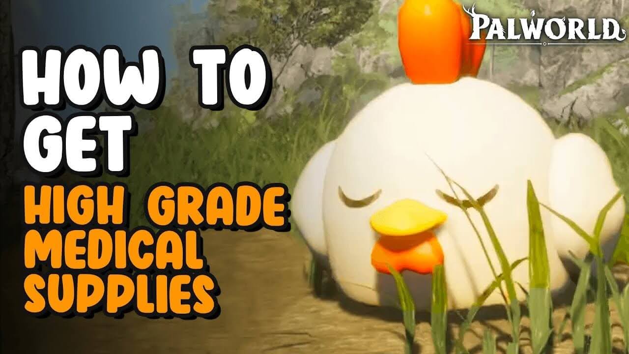 How to Cheer Up Your Pals in Palworld using High-Grade Medical Supplies