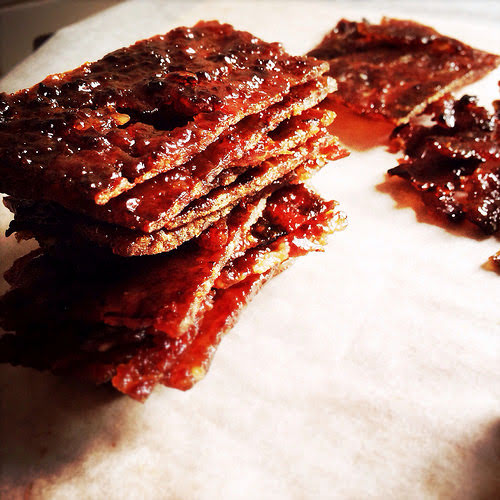 Homemade, Chinese, Pork Jerky, Bakkwa, recipe, meat jerky,  自制, 猪肉干, 肉干, cookbook review, chinese feasts and festivals cookbook