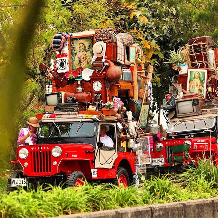 Yipao, as mulas mecânicas colombianas