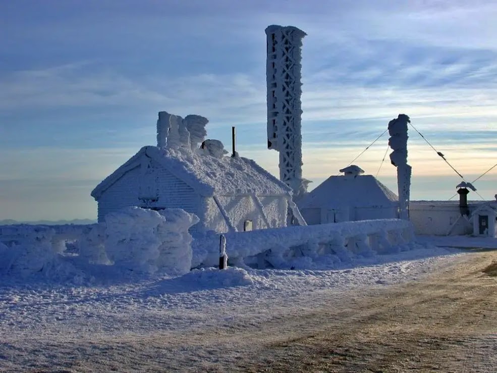 Monte Washington, o lugar do pior clima do Mundo