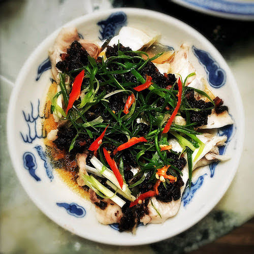 Chen Pi, chinese, chinese dried olive, fermented black bean, miso paste, recipe, steamed fish, Three Bean, 味噌, 欖角, 蒸魚, 豆豉,