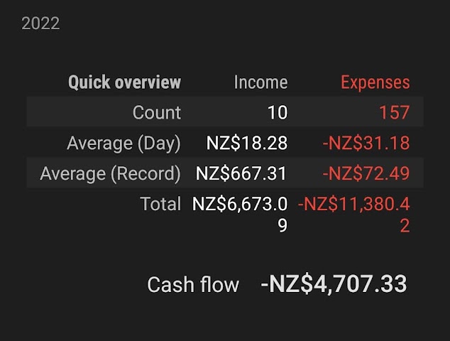 New Zealand Working Holiday budget and cashflow