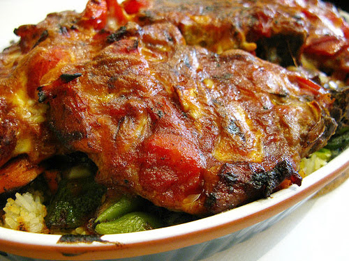 焗豬扒飯, classic, cantonese, chinese, recipe, hong kong, cha chaan teng, baked pork chop rice,