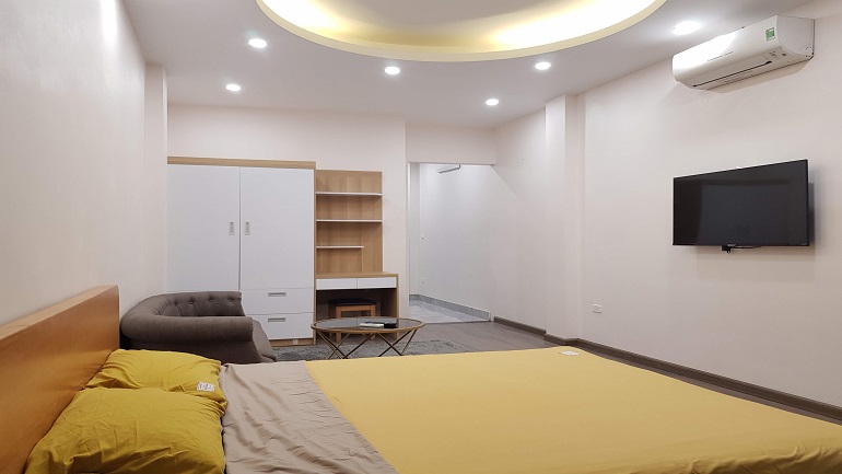 Nice 1 – bedroom apartment in Ngoc Ha street, Ba Dinh district for rent