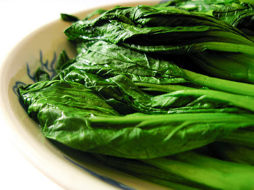 boiled, blanched, choi sum, vegetables, chinese, recipe