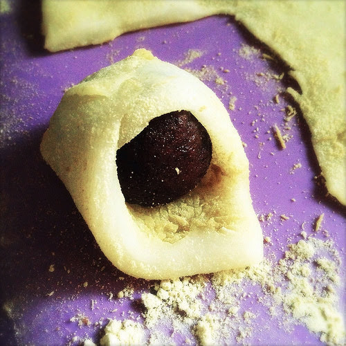 Homemade, Red Bean, Mochi, daifuku,  紅豆麻糬, 大福, 糯米糍, sweet rice cake, recipe, sweet mochi