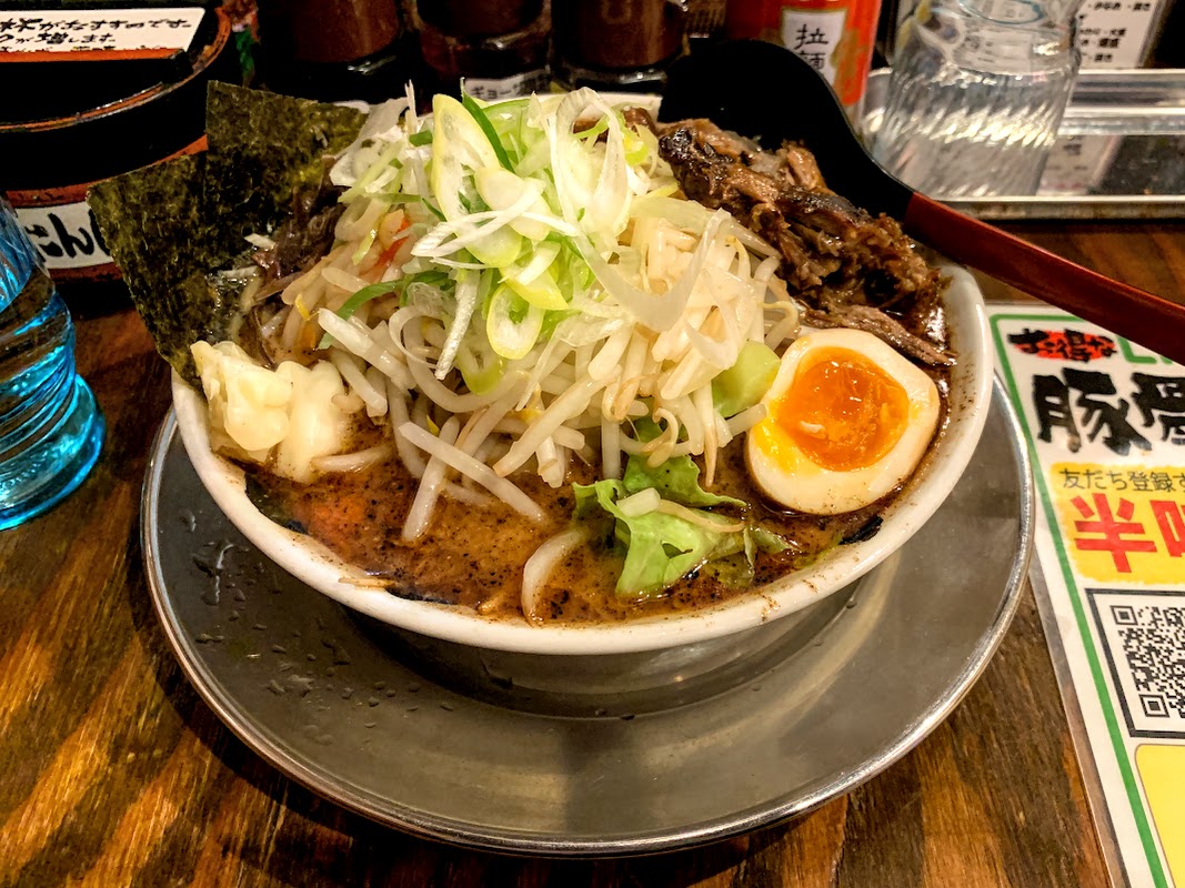 チャーシューめん＋どっさり野菜