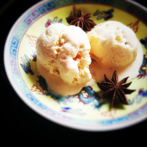 ice cream, recipe, Star Anise, 八角, 冰淇淋, 雪糕, spice infused, spice, infusion