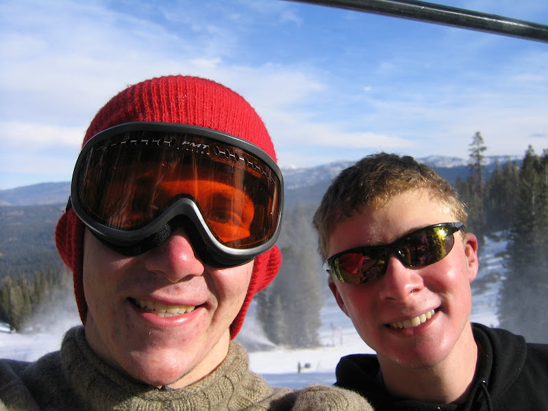 Paul and me on a lift