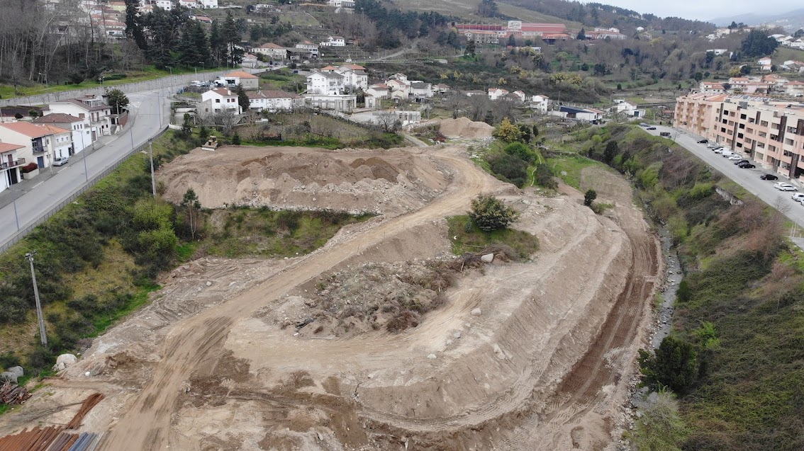 Câmara Municipal de Lamego iniciou construção da nova zona verde na cidade