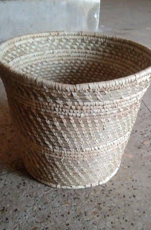 Handmade Sabai Grass Basket for storage