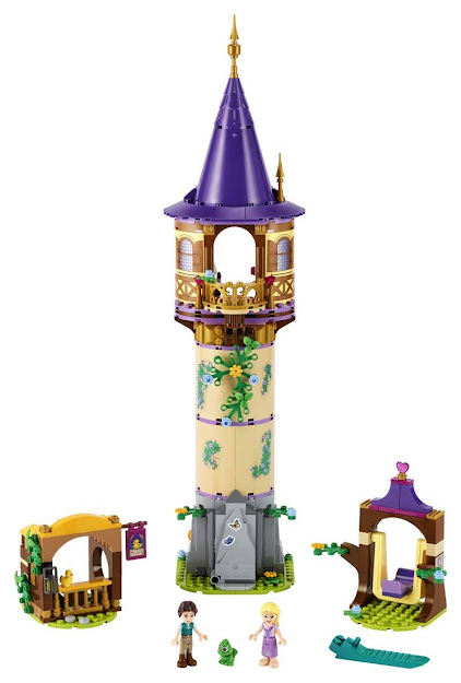Contenido de Lego® 43187 Torre de Rapunzel