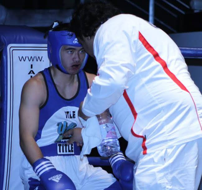 Coach Ian - Week in Review - Ian Cruz competing in a boxing tournament