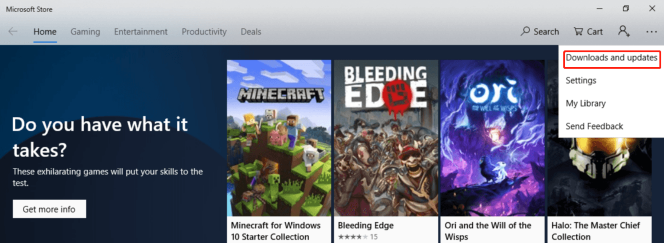 Download and updates iTunes from Microsoft Store