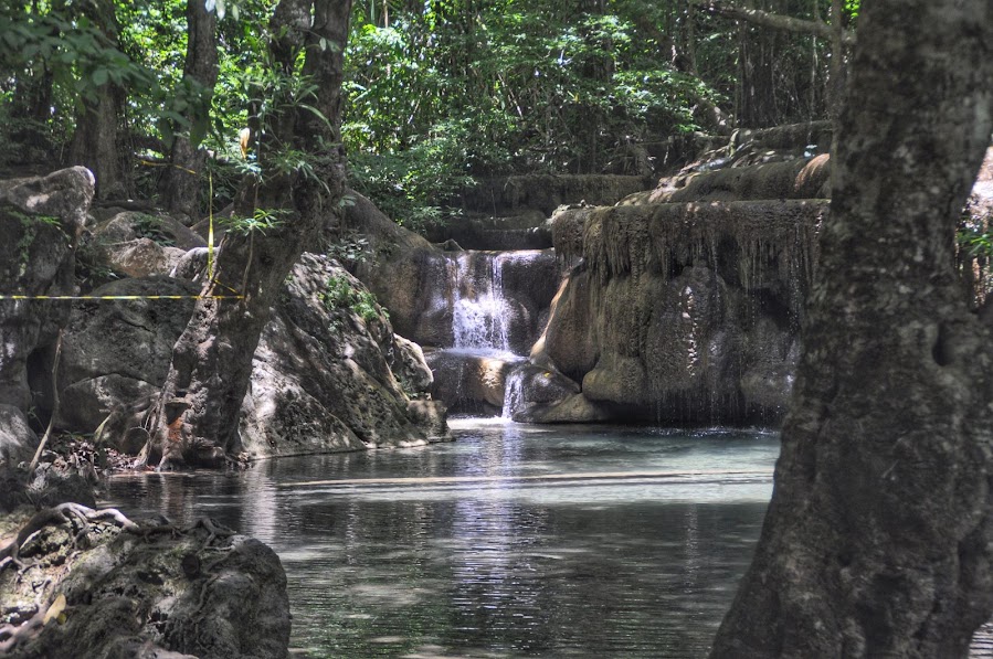 erawan waterfalls kanchanaburi