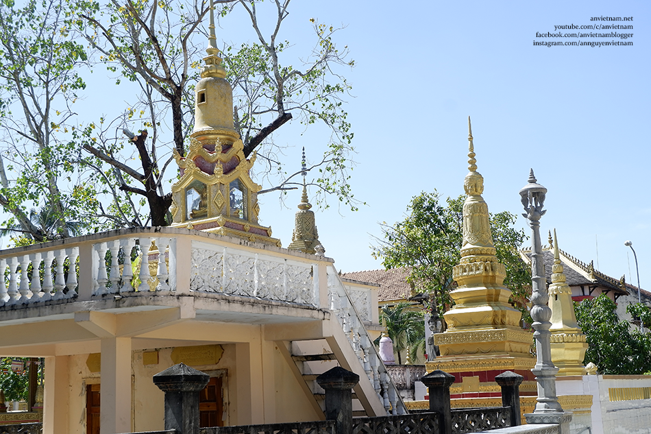 Chùa Xvay Ton (chùa Xà Tón) ở Tri Tôn, ngôi chùa Khmer xưa nhất An Giang