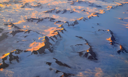 Svalbard Alpenglow