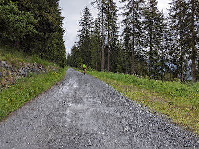 Starting ascending to Strelapass