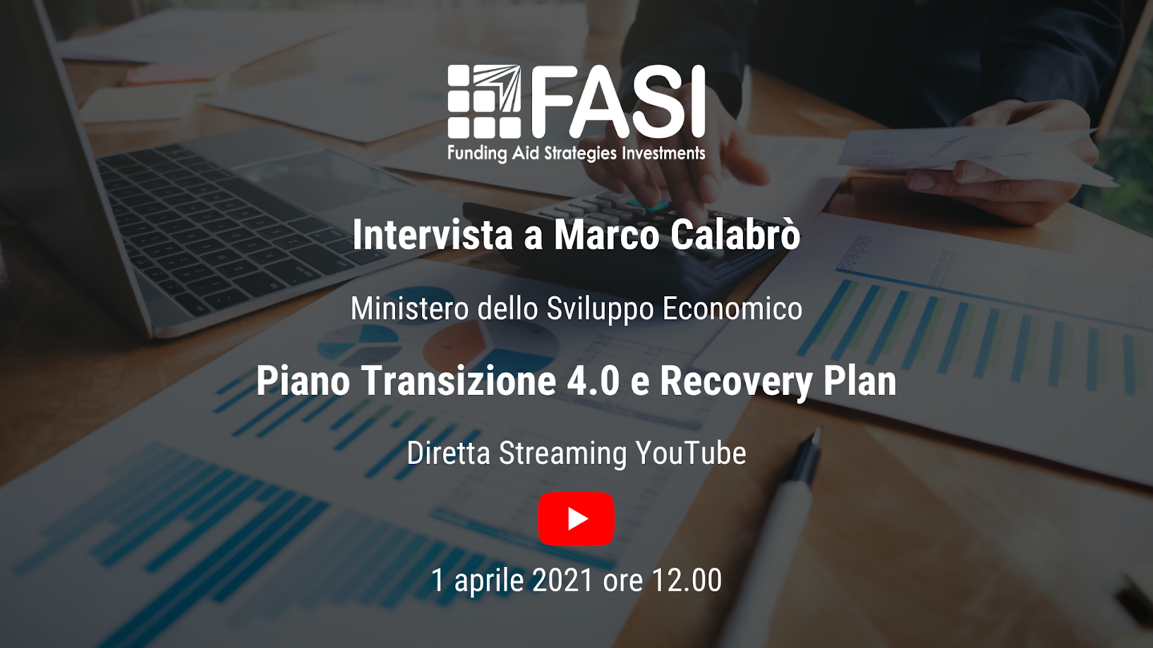 Intervista a Marco Calabrò - Ministero dello Sviluppo Economico